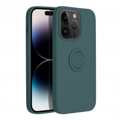 Apple iPhone 14 Pro Hülle Silicone ring Grün