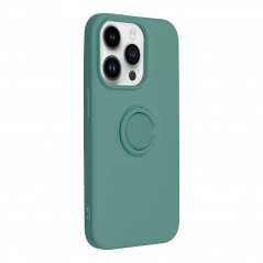 Apple iPhone 14 Pro Hülle Silicone ring Grün