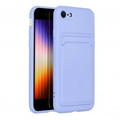 Apple iPhone 8 Hülle Card Lila (Violet)