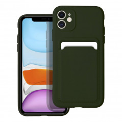 Apple iPhone 11 Hülle Card Grün