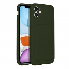 Apple iPhone 11 Hülle Card Grün