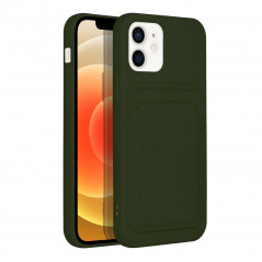 Apple iPhone 12 Pro Hülle Card Grün