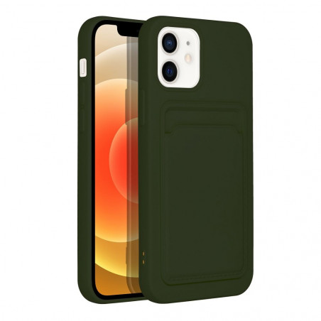 Apple iPhone 12 Pro Hülle Card Grün