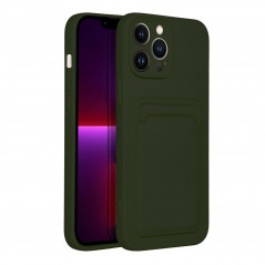 Apple iPhone 13 Pro Max Hülle Card Grün