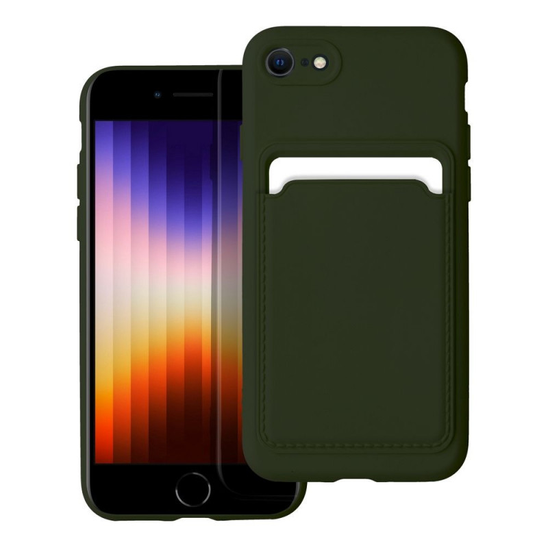 Apple iPhone 7 Hülle Card Grün