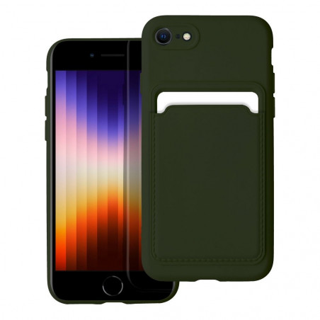 Apple iPhone 8 Hülle Card Grün