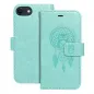 Apple iPhone 8 Book Handytaschen MEZZO Book Traumfänger  Grün