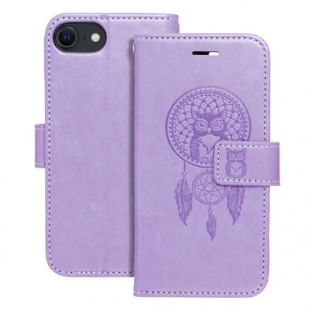 Apple iPhone 8 Book Handytaschen MEZZO Book Traumfänger  Lila (Purple)