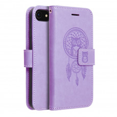 Apple iPhone 8 Book Handytaschen MEZZO Book Traumfänger  Lila (Purple)