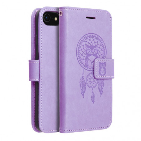 Apple iPhone 8 Book Handytaschen MEZZO Book Traumfänger  Lila (Purple)