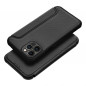 Apple iPhone 12 Pro Book Handytaschen Razor Book Kohlenstoff-Faser, Kohlenstoffmuster  Schwarz