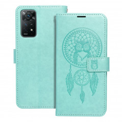 XIAOMI Redmi Note 11 Pro 5G Book Handytaschen MEZZO Book Traumfänger  Grün