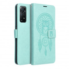 XIAOMI Redmi Note 11 Pro 5G Book Handytaschen MEZZO Book Traumfänger  Grün