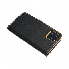 Apple iPhone 14 Book Handytaschen CANVAS Book Schwarz