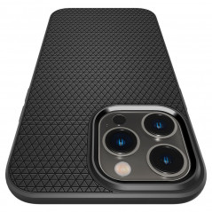Apple iPhone 14 Pro Max Hülle Spigen  Liquid Air Matt Schwarz