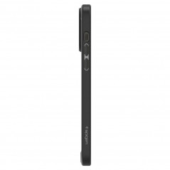 Apple iPhone 14 Pro Hülle Spigen Ultra Hybrid Kristallklar  Matt Schwarz
