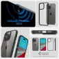 Apple iPhone 14 Pro Hülle Spigen Ultra Hybrid Kristallklar  Matt Schwarz