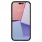 Apple iPhone 14 Pro Max Hülle Spigen Ultra Hybrid Kristallklar  Matt Schwarz
