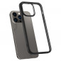 Apple iPhone 14 Pro Max Hülle Spigen Ultra Hybrid Kristallklar  Matt Schwarz