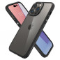 Apple iPhone 14 Pro Max Hülle Spigen Ultra Hybrid Kristallklar  Matt Schwarz