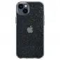 Apple iPhone 14 Plus Hülle Spigen Liquid Crystal Kristallklar  Glitzerkristall