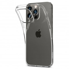 Apple iPhone 14 Pro Max Hülle Spigen Liquid Crystal Kristallklar  Durchsichtbar
