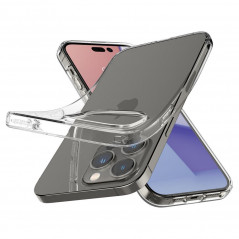 Apple iPhone 14 Pro Max Hülle Spigen Liquid Crystal Kristallklar  Durchsichtbar