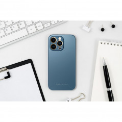 Apple iPhone 14 Plus Hülle Roar Matte Glass Stilvoll  Blau