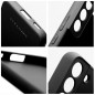 Samsung Galaxy A02s Hülle Roar Matte Glass Stilvoll  Schwarz