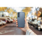 Samsung Galaxy A02s Hülle Roar Matte Glass Stilvoll  Blau