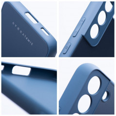 Samsung Galaxy A03s Hülle Roar Matte Glass Stilvoll  Blau
