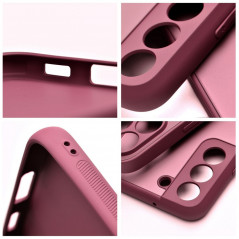 Samsung Galaxy A12 Hülle Roar Matte Glass Stilvoll  Rotwein