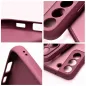Samsung Galaxy A12 Hülle Roar Matte Glass Stilvoll  Rotwein