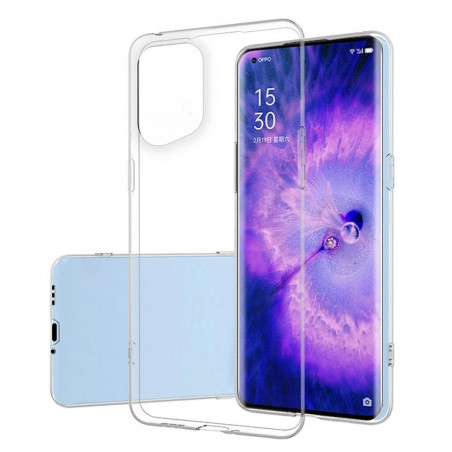 Oppo Find X5 Hülle Ultra Slim 0,5mm Durchsichtbar