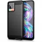 realme 8 Hülle Carbon Elegant  Schwarz