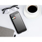 realme 8 Hülle Carbon Elegant  Schwarz