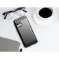 realme 8 Hülle Carbon Elegant  Schwarz