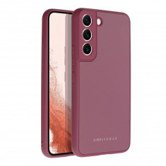 Samsung Galaxy S22 Plus Hülle Roar Matte Glass Stilvoll  Rotwein