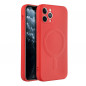 Apple iPhone 11 Pro Hülle Silicone Mag Cover MagSAFE  Rot