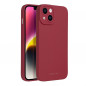 Apple iPhone 14 Hülle Roar Luna Monochromatische, Stilvoll, Ein ästhetisches Accessoire  Rot
