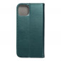Apple iPhone 14 Plus Book Handytaschen Smart Magneto book Dunkelgrün