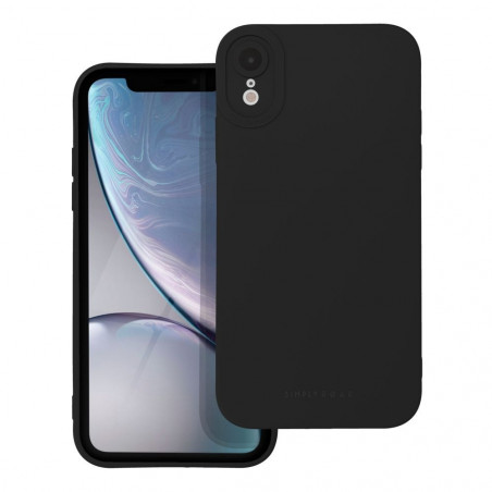 Apple iPhone XR Hülle Roar Luna Monochromatische, Stilvoll, Ein ästhetisches Accessoire  Schwarz