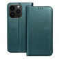 Apple iPhone 12 Book Handytaschen Smart Magneto book Dunkelgrün