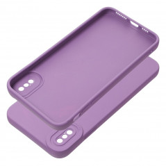 Apple iPhone X Hülle Roar Luna Monochromatische, Stilvoll, Ein ästhetisches Accessoire  Lila (Violet)