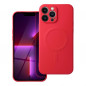 Apple iPhone 13 Pro Max Hülle Silicone Mag Cover MagSAFE  Rot