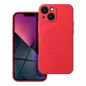 Apple iPhone 13 mini Hülle Silicone Mag Cover MagSAFE  Rot
