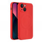 Apple iPhone 13 mini Hülle Silicone Mag Cover MagSAFE  Rot