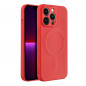 Apple iPhone 13 Pro Hülle Silicone Mag Cover MagSAFE  Rot