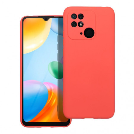 XIAOMI Redmi 10C Hülle Silicone Elegant  Pfirsich