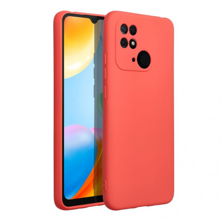 XIAOMI Redmi 10C Hülle Silicone Elegant  Pfirsich